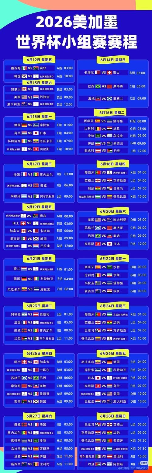 2026世界杯直播实时更新完整安排怎么看 2026世界杯直播实时更新完整安排怎么看